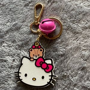 Hello kitty keychain with mirror